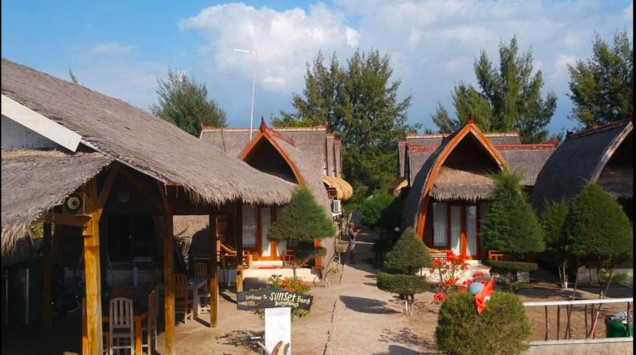 Sunset Beach Bungalow Gili Meno Εξωτερικό φωτογραφία